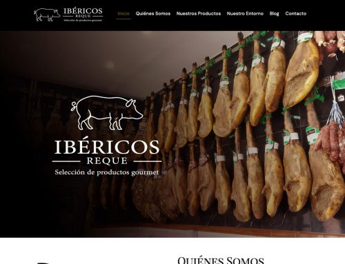 Inauguración de nuestra pagina web Ibéricos Reque