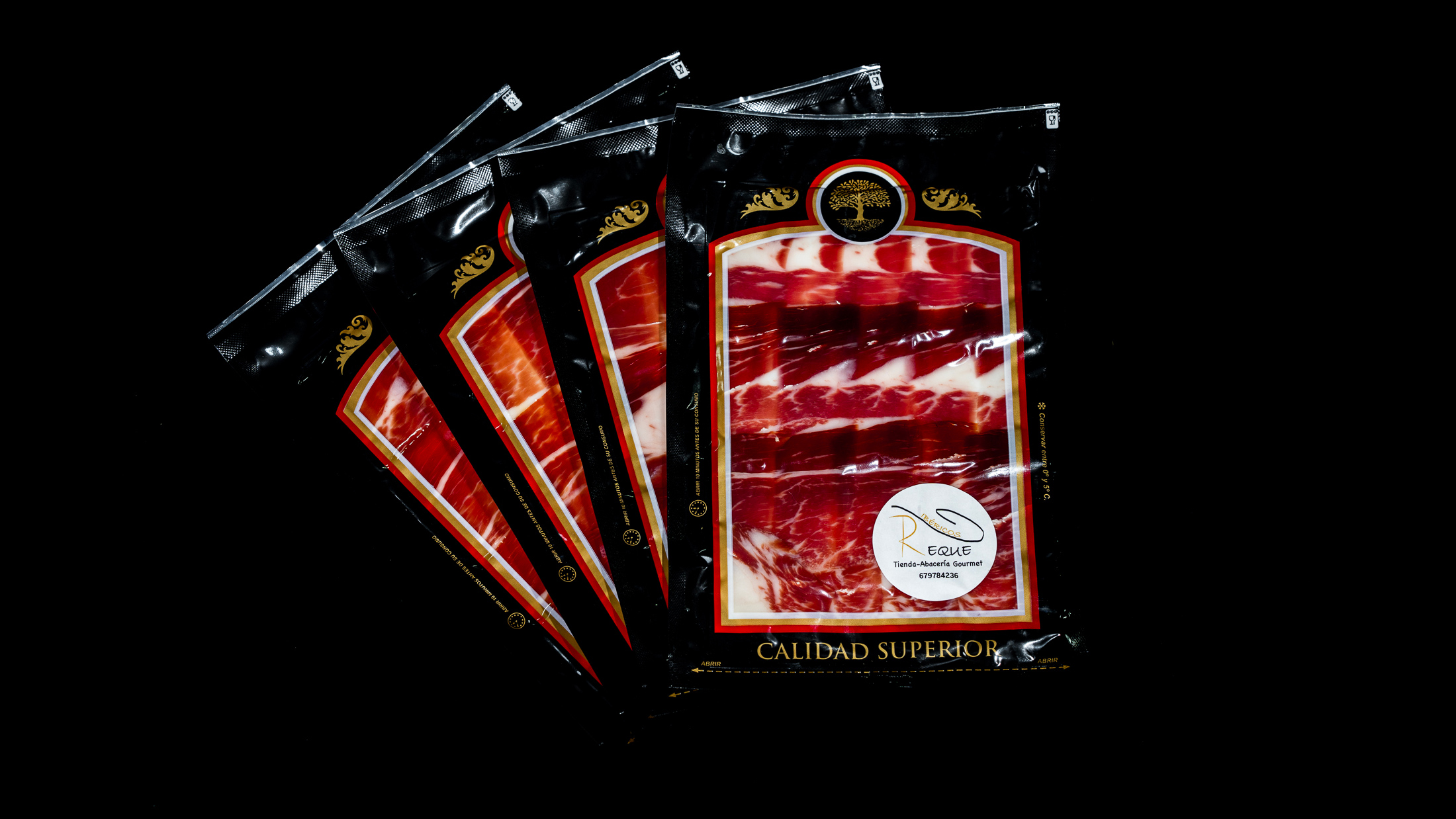 ibéricos reque loncheado jamón productos gourmet