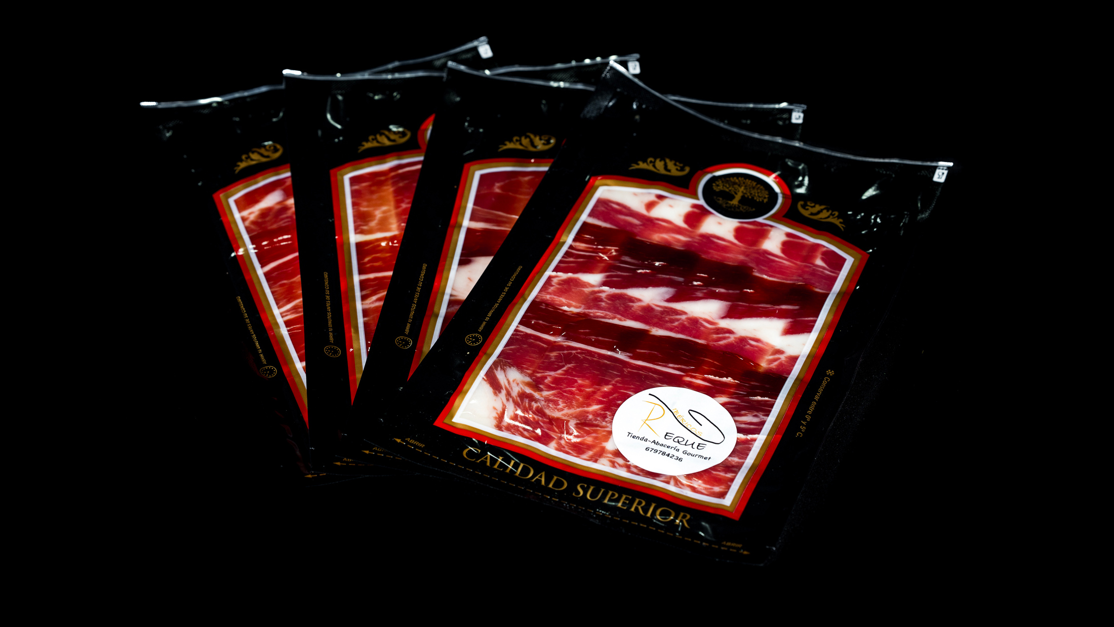 ibéricos reque loncheado jamón productos gourmet