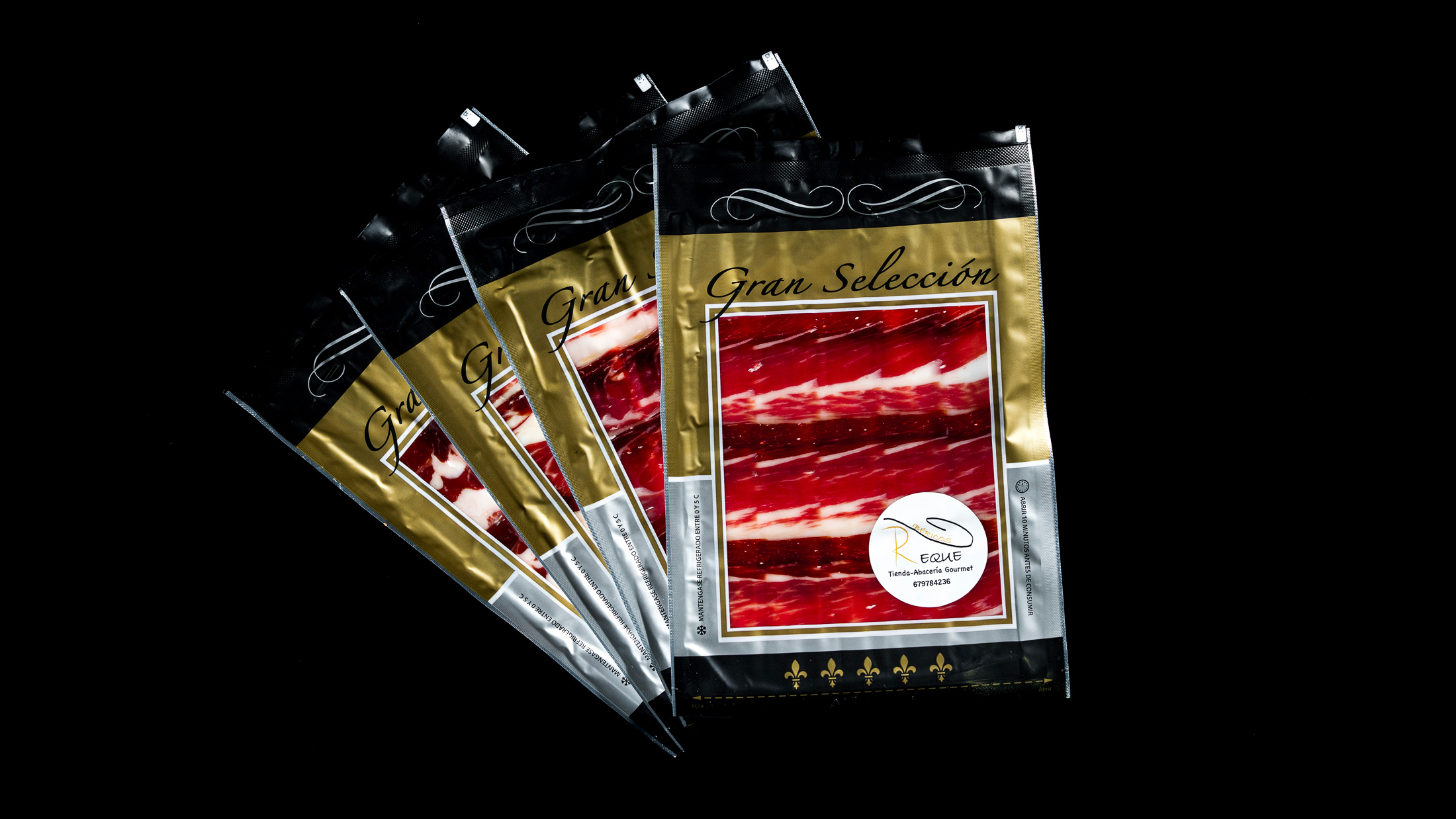 ibéricos reque loncheado jamón productos gourmet